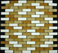 Mozaika kámen sklo 15x48 305x305